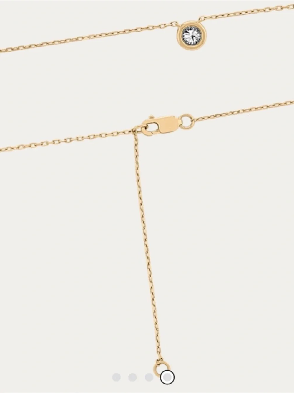 Catbird minimal necklace